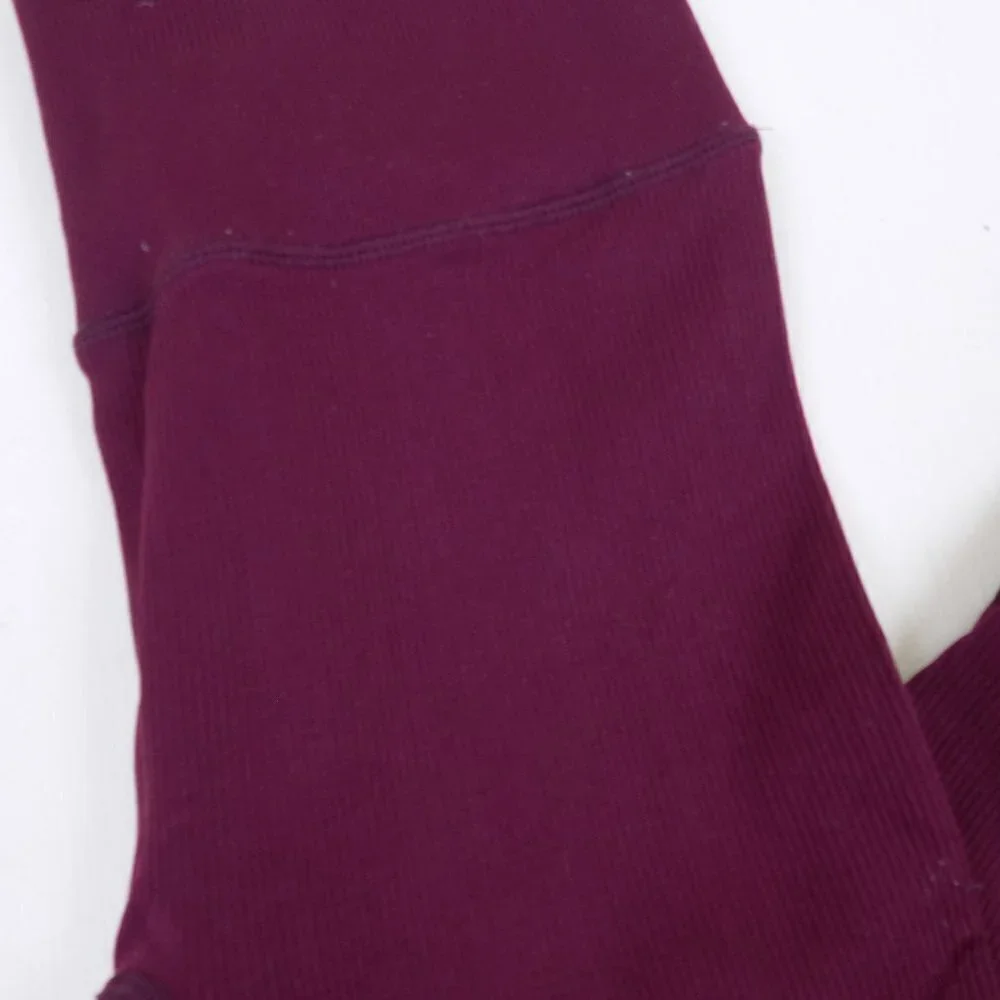 Victoria's Secret VS pink ribbed high waist compression